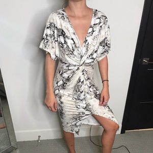 Never been worn snake skin pattern dress